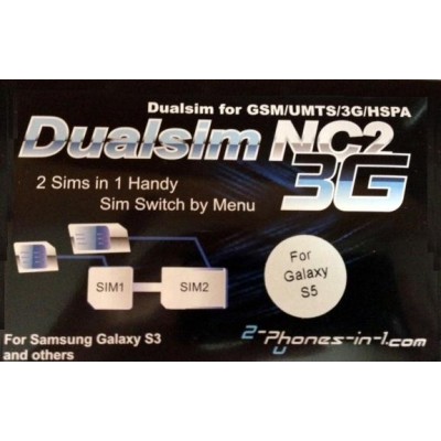 Dual Sim Adapter From 2 Phones In 1 For Every Phone