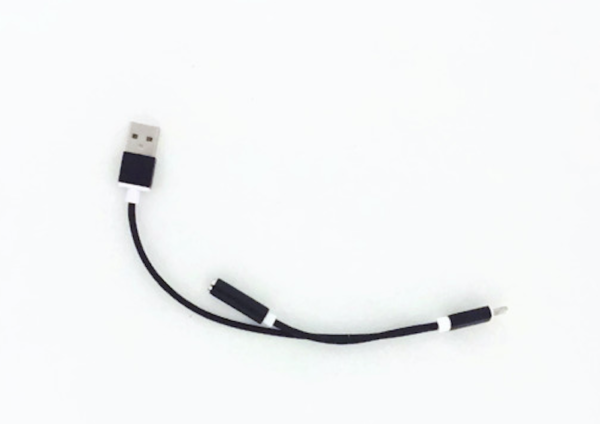 Lightning zu USB und Headphone Adapter